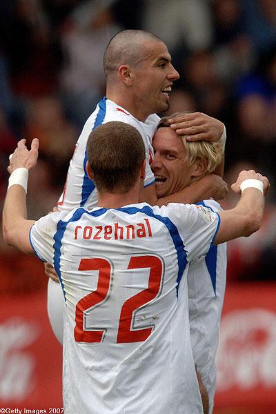 Ковач празднует забитый гол