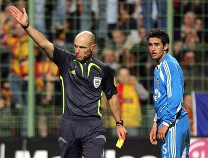 Хаги получил красную карточку